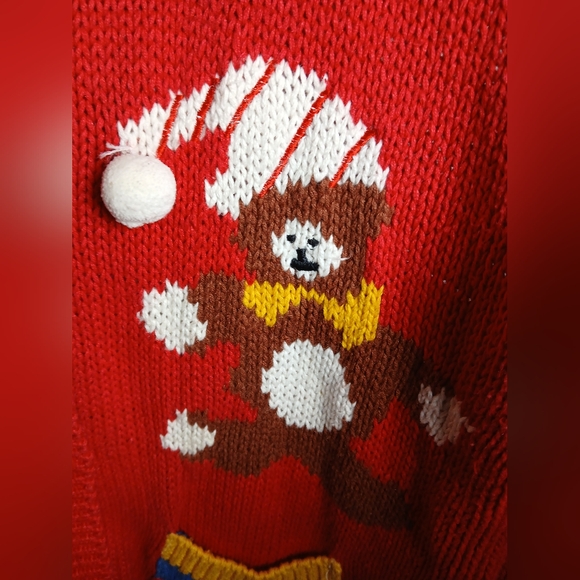 Radishes‎ & Roses Festive Red Cardigan - Picture 11 of 15